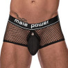 male power Boxer résille Ring & Short Noir